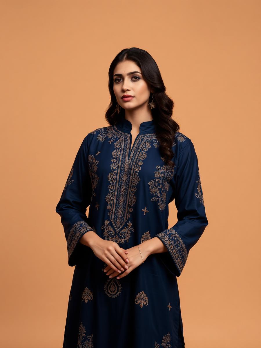 Embroidered Kurta